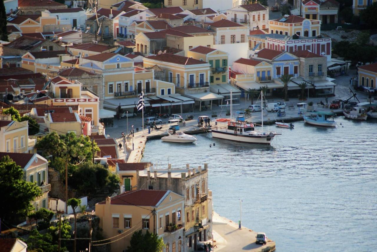 The Bougainvillea House Symi Exterior photo